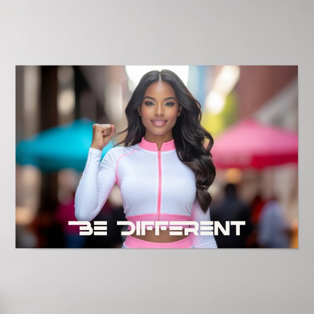 POSTER SEJA DIFERENTE (Frente)