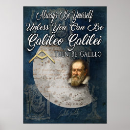 Poster Seja Galileu Galilei