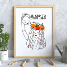 Seja gentil com sua mente saúde mental