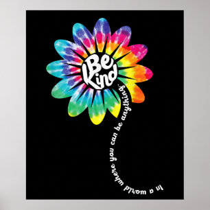 Poster Seja gentil, Tie, Corante, Energia Contra Bullying