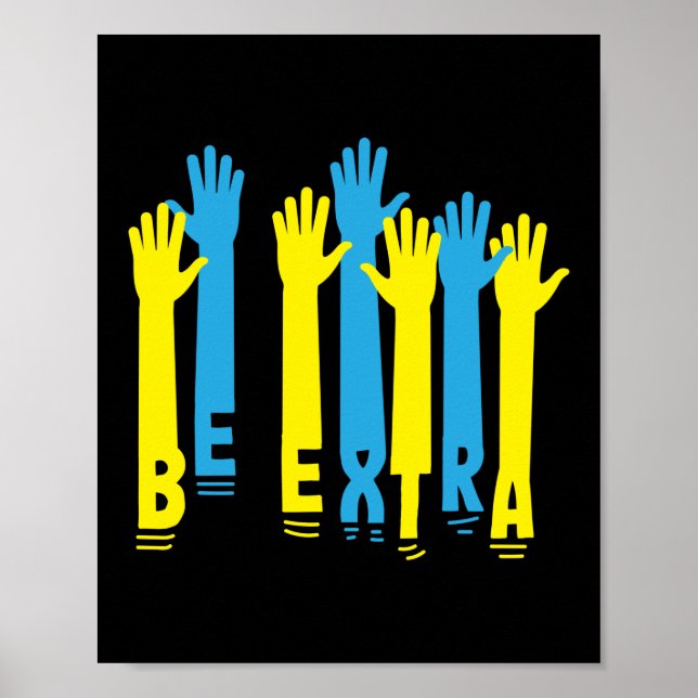 Poster Seja muito baixo Síndrome Sensibilização Especial (Frente)