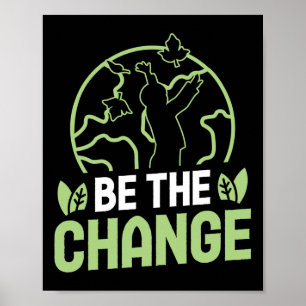 Poster Seja Os Acessórios De Proteção Ambiental De Altera