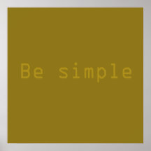 seja simples