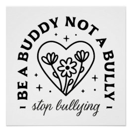 Pôster Seja um amigo, não um bullying