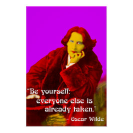 Pôster Seja você mesmo