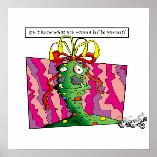 Poster Seja você mesmo!