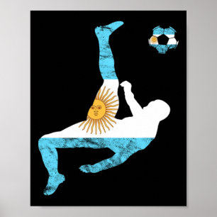 Poster Seleção Argentina de Futebol Sol de Maio Buenos Ai