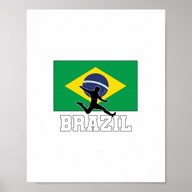 Poster Seleção Brasileira de Futebol (Frente)