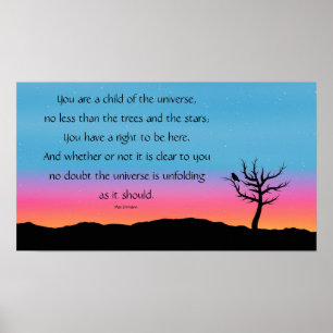 Pôster Seleção dos Desiderata