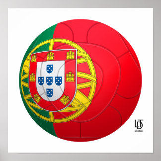 Poster Selecção das Quinas - Portugal Football