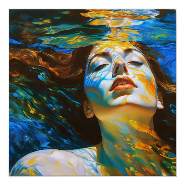 Pôster "Selene" - Mulheres Na Água (Frente)