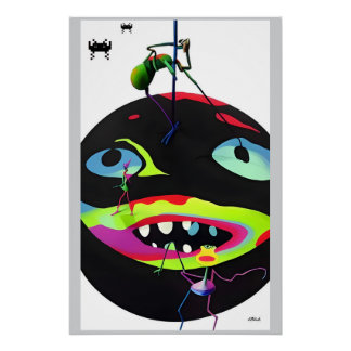 Pôster Self-Generated Stress Monsters