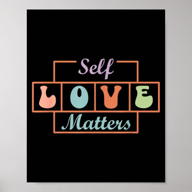 Poster Self Love Matters (Frente)