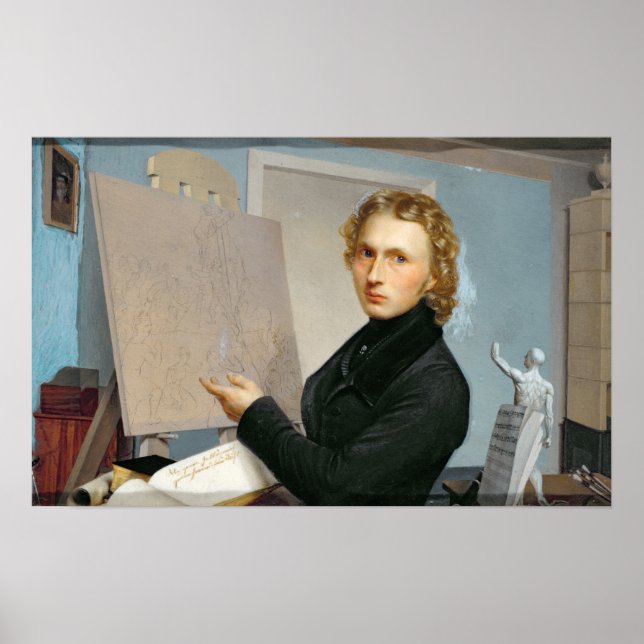 Pôster Self Portrait, 1822 (Frente)