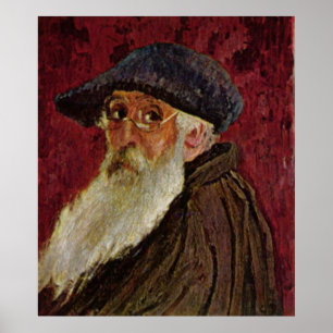 Pôster Selfportrait 1898 do retrato de auto de Camille