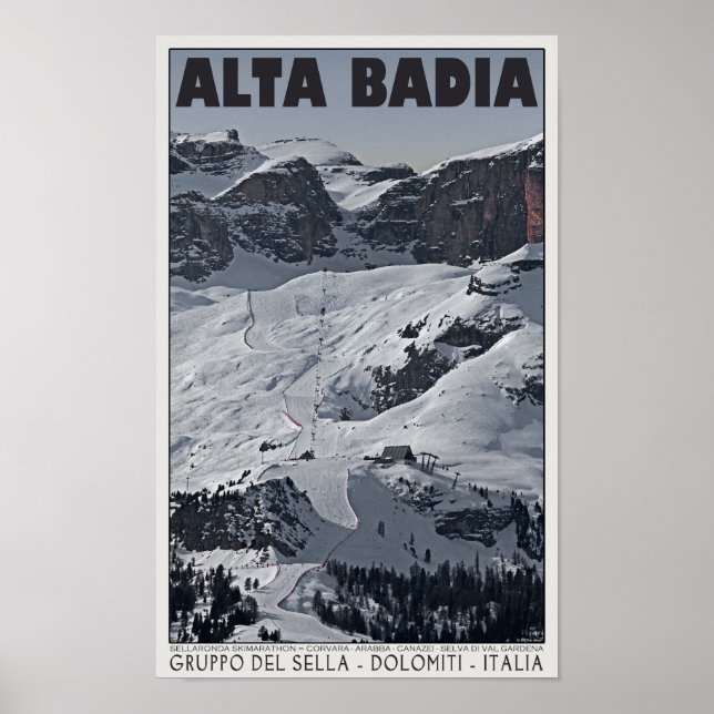 Poster Sella Ronda - Alta Badia Run 20 (Frente)