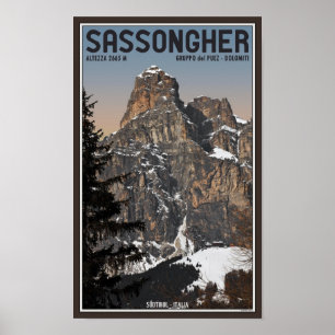 Pôster Sella Ronda - Sassongher