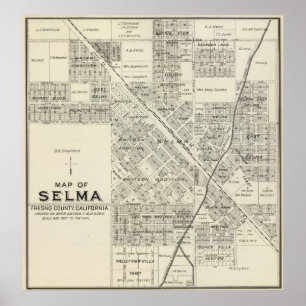 Poster Selma, Califórnia