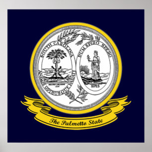 Pôster Selo de South Carolina