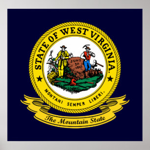 Poster Selo de West Virginia