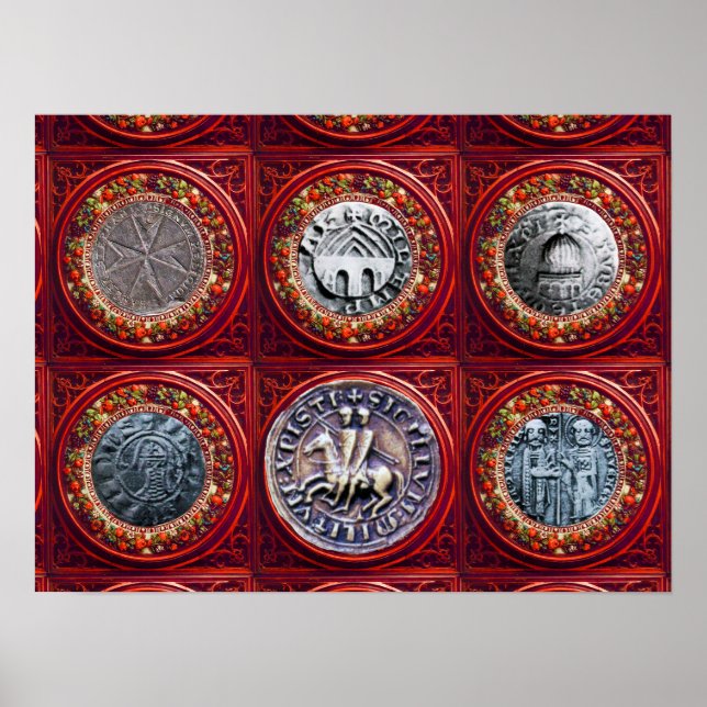 PÔSTER SELO DO MODELO KNIGHTS (Frente)