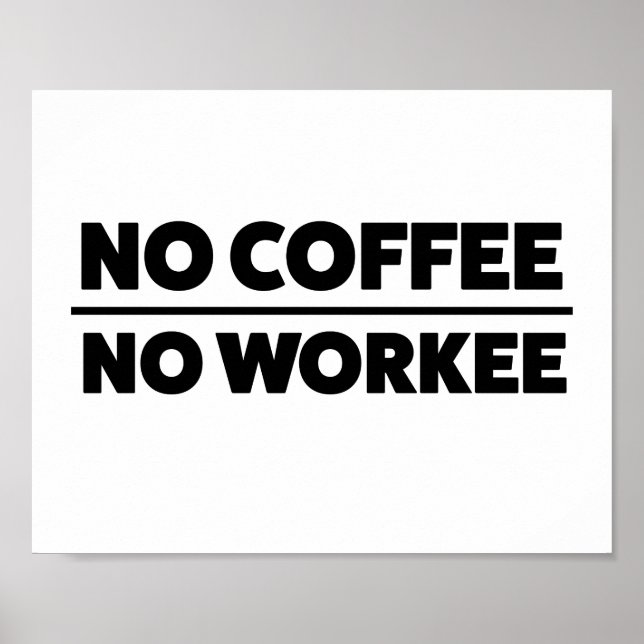 POSTER SEM CAFÉ. SEM TRABALHO (Frente)