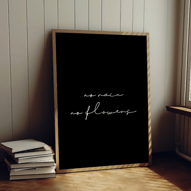 Poster Sem chuva sem flores (Criador carregado)