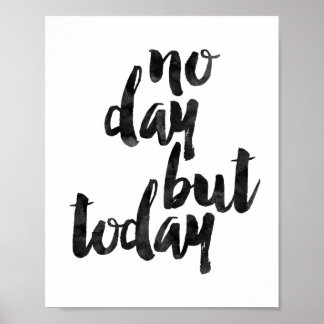 Pôster Sem Dia, Mas Hoje