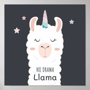 Poster Sem Drama Llama
