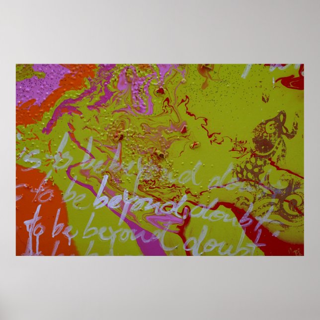 Pôster "Sem Dúvida" (Frente)