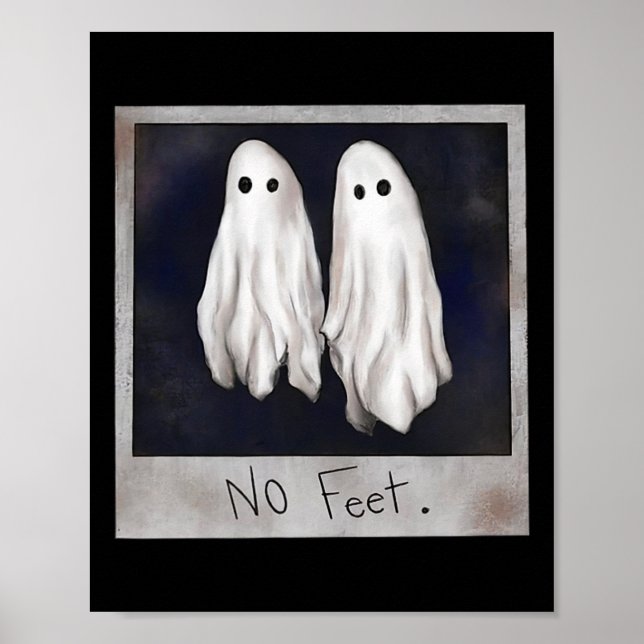Poster Sem Feet Ghost Halloween Bruxa Lydia Bleach Spooky (Frente)