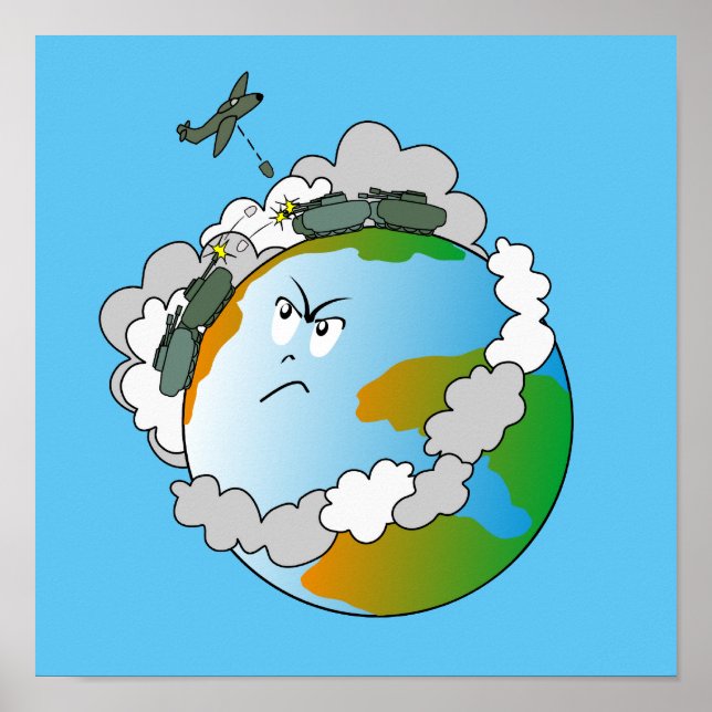 Poster Sem guerra! (Frente)