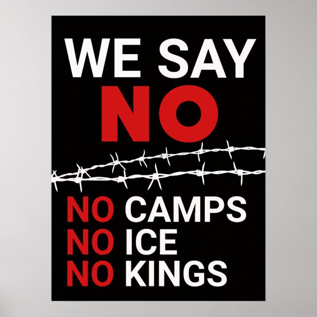 Poster Sem ICE Sem Campos Sem Reis Cartaz de DOWNLOAD (Frente)