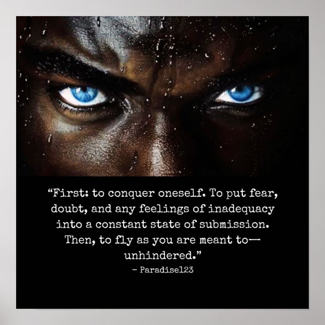 Poster sem impedimento (Frente)