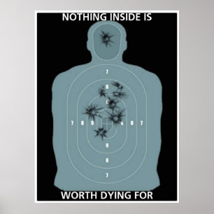 Pôster Sem invasão ou ousadia passar o sinal