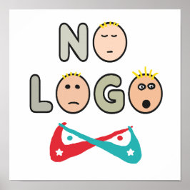 Poster Sem logotipo e Marca capitalista