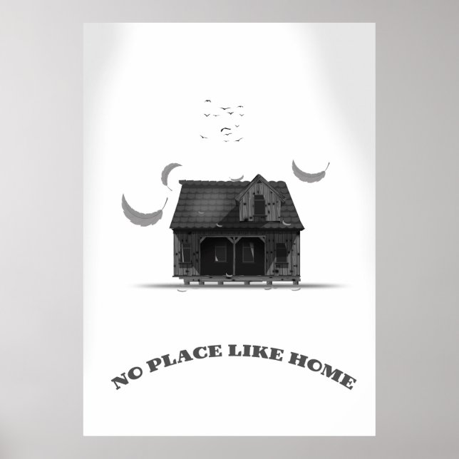 Poster Sem Lugar Como Casa (Frente)