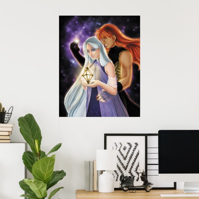 Poster Sem Luz Sem Você Por Perto (Escritório em casa)