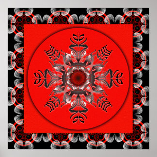 Pôster Sem Medo de MandalaGram