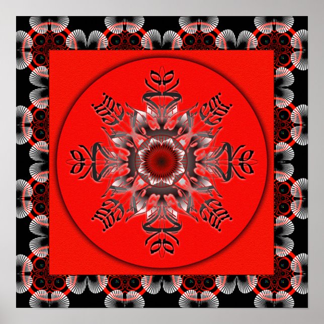 Pôster Sem Medo de MandalaGram (Frente)