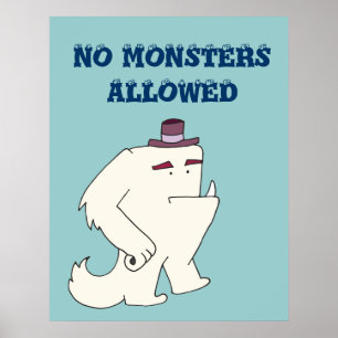 Poster Sem Monstros Permitidos