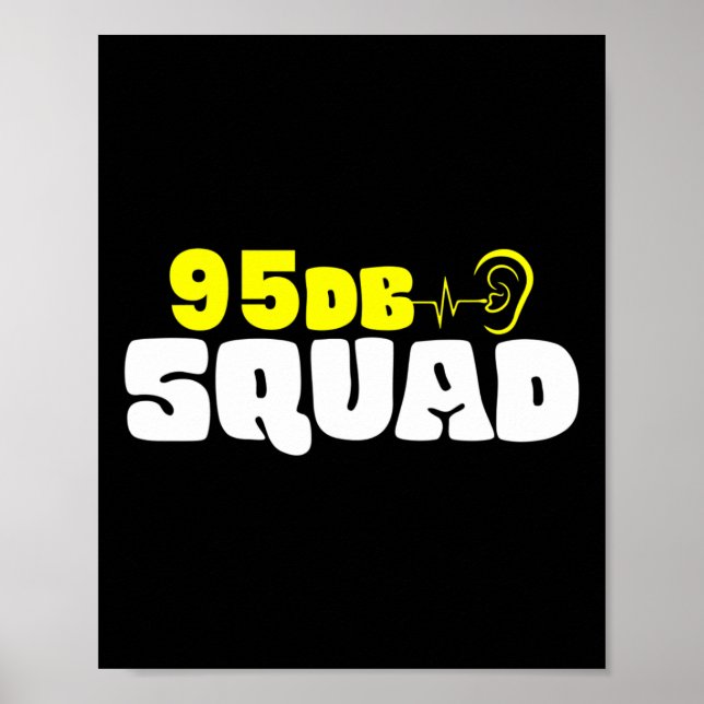 Poster Sem Ouvir - Surdo - Impossível De Ouvir - Surdo Aw (Frente)