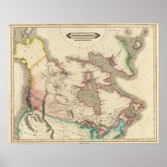Poster Sem posses britânicas na América (Frente)