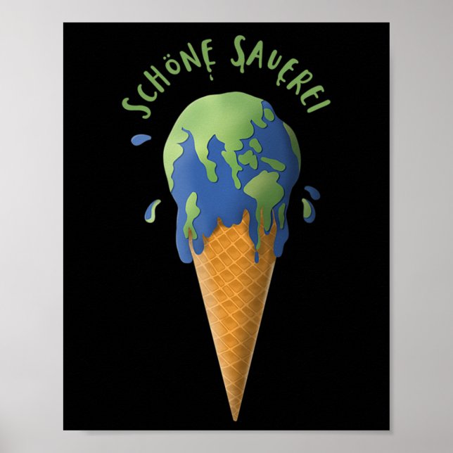 Poster Sem Proteção Ambiental do Planeta B (Frente)