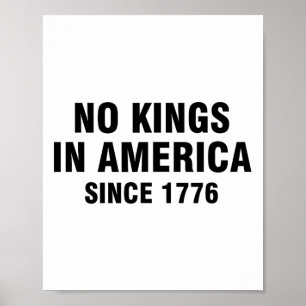 Poster Sem Reis Na América Desde 1776 21