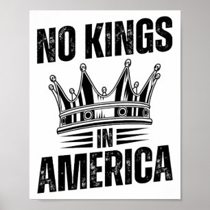 Poster Sem Reis Na Democracia Americana Estados Unidos In