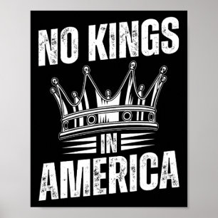 Poster Sem Reis Na Democracia Americana Estados Unidos In