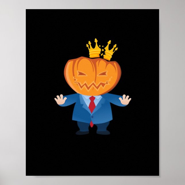 Poster Sem Reis - Trumpkin Pumpkin Clássico (Frente)