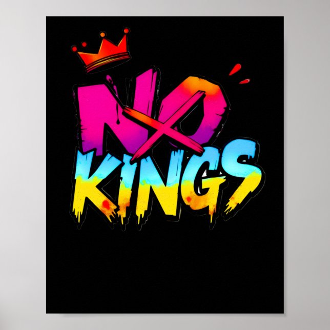 Poster Sem remendos - Adesivo de declaração de Grafite em (Frente)