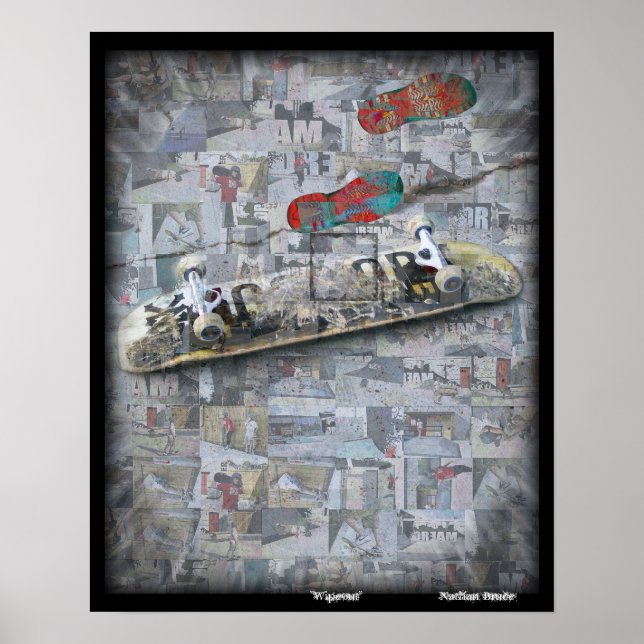 poster "Sem saída" (Frente)